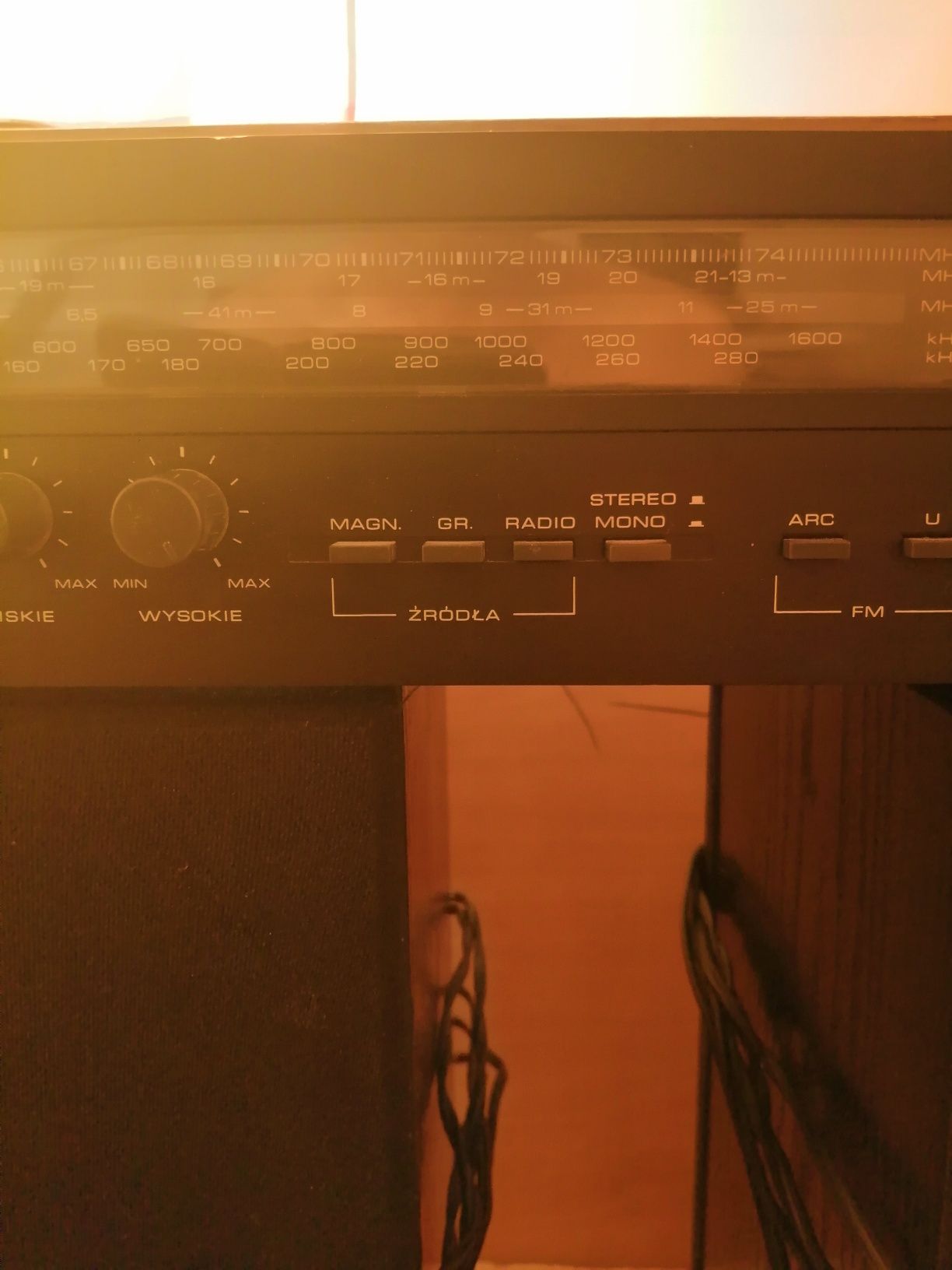Sprzedam radio amplituner stereo Aida AWS 100 UNITRA