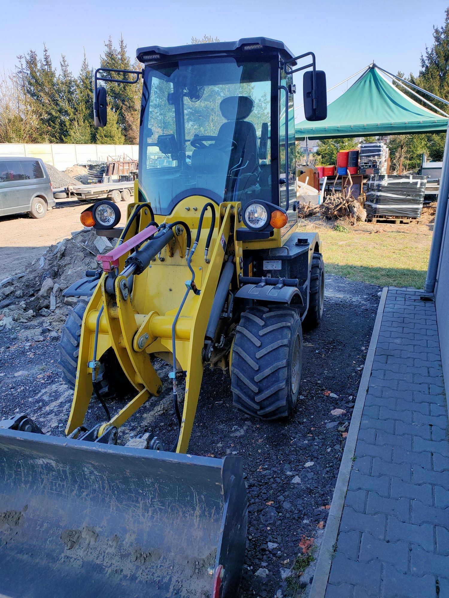 Ładowarka Hytec FM 35 koparka , maszynaa budowlana, rolnicza