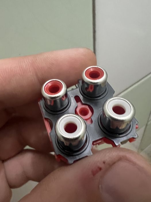 Разьем rca тюльпаны