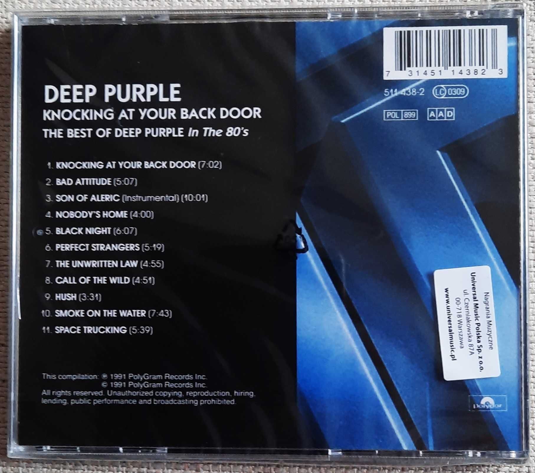 Polecam  Album CD DEEP PURPLE -Album - Knocking At Your Back Door