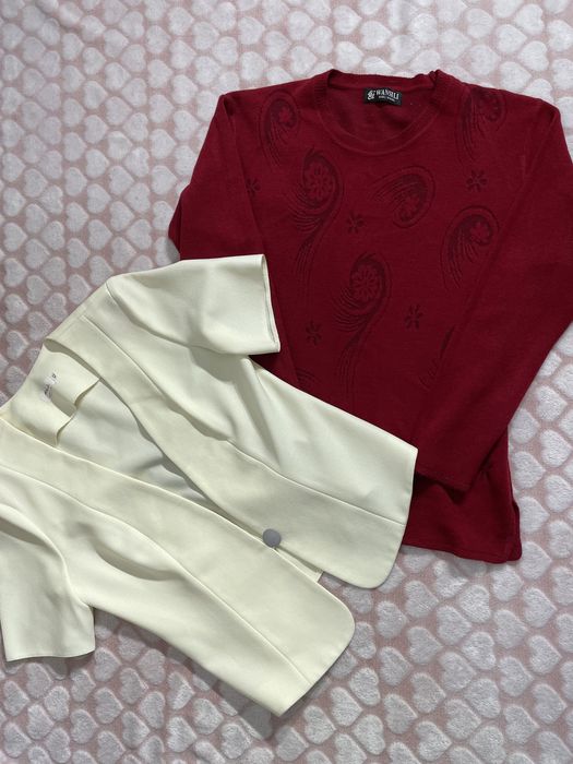 Zestaw 9 sztuk ubrań damskich M/L 38/40 mega paka