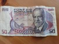Banknot kolekcjonerski 50 schilling Austria 1986