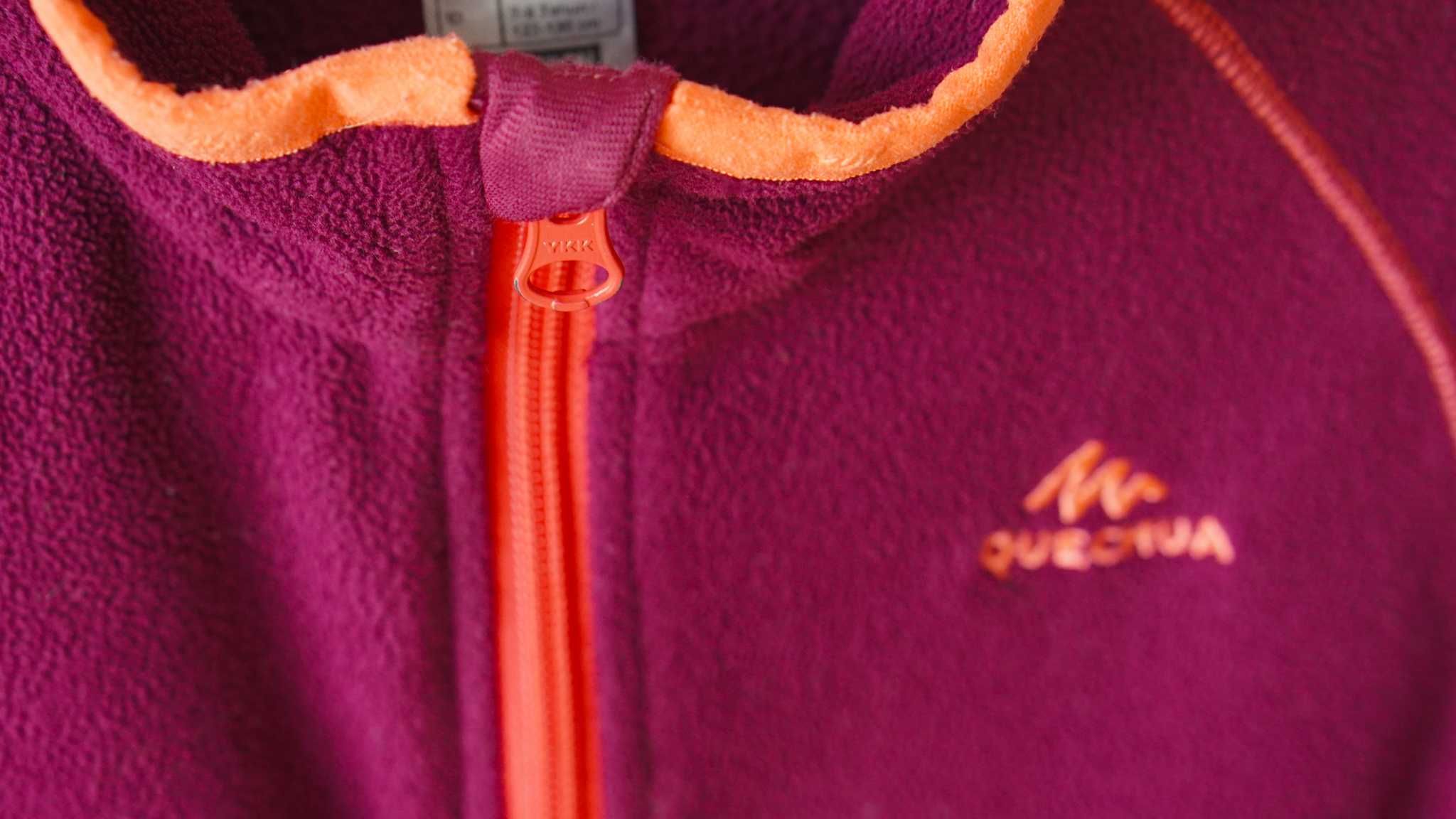 QUECHUA bluza polar turystyczny MH150 rozm. 123-130