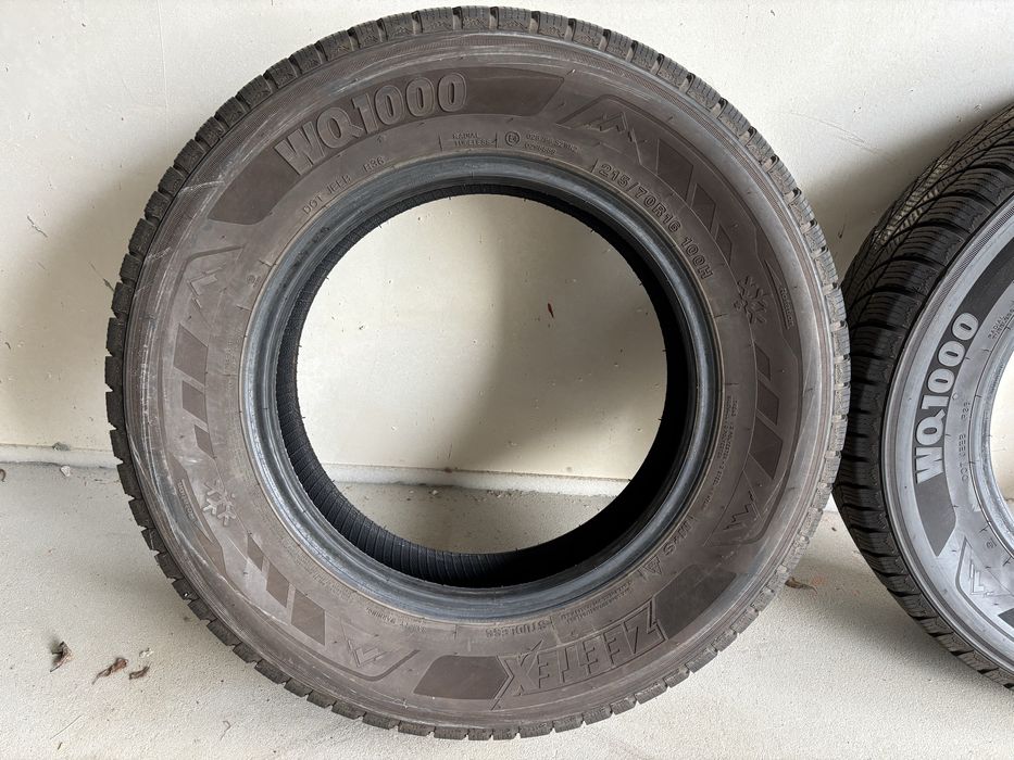Opony zimowe jak nowe WQ 1000 Zeetex 215/70/16 100H