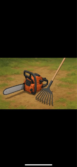 Wycinka drzew, prace ogrodowe