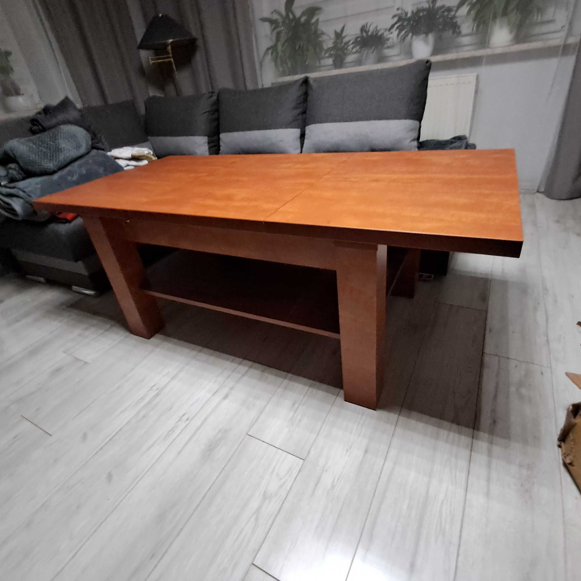 Ława stół podnoszony 2w1 Rozkładany 110x75x60 160x75x75