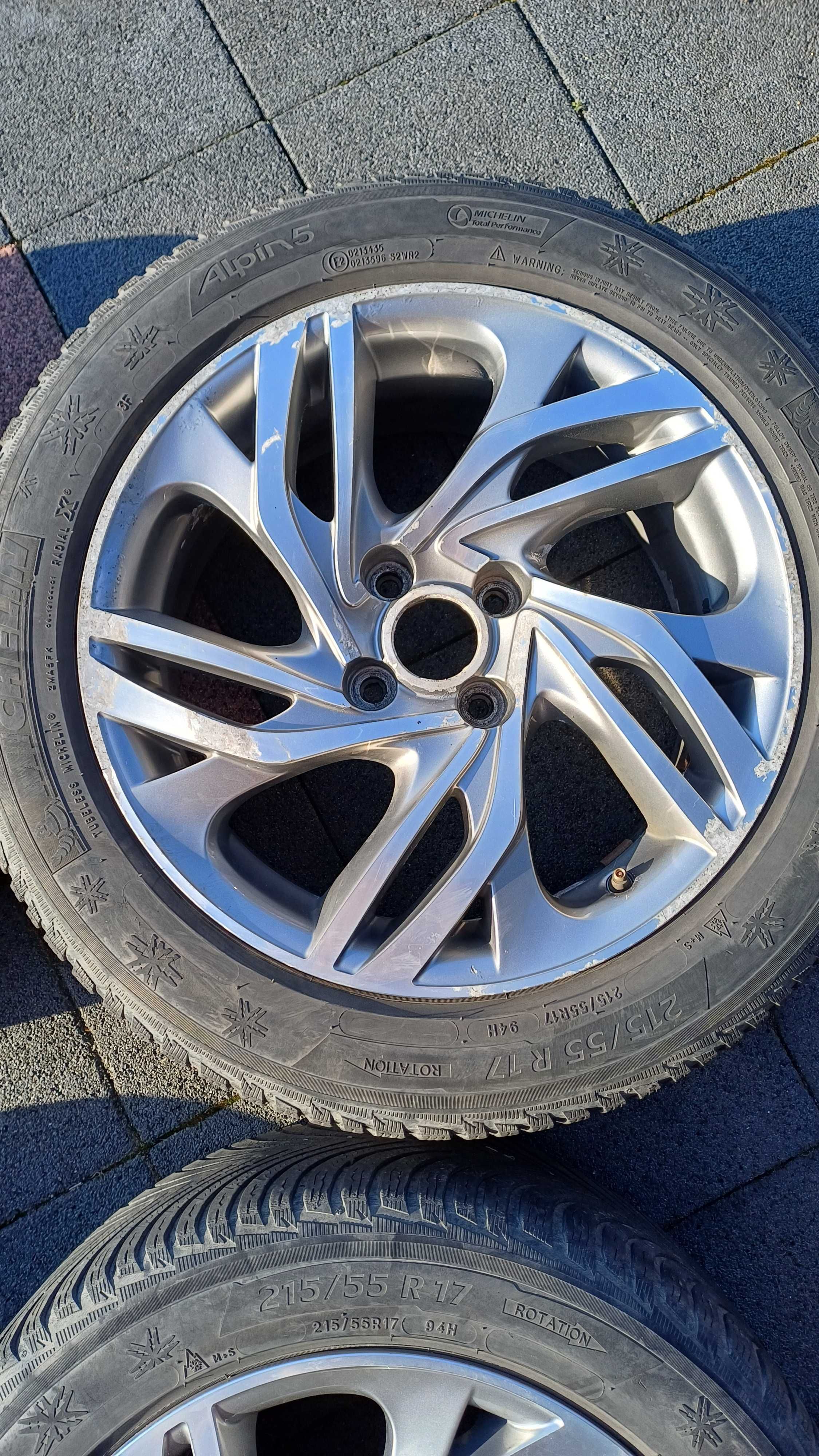 Felgi Aluminiowe Citroen 7,5X17 DS4 C4 II RONAL 4X108 17