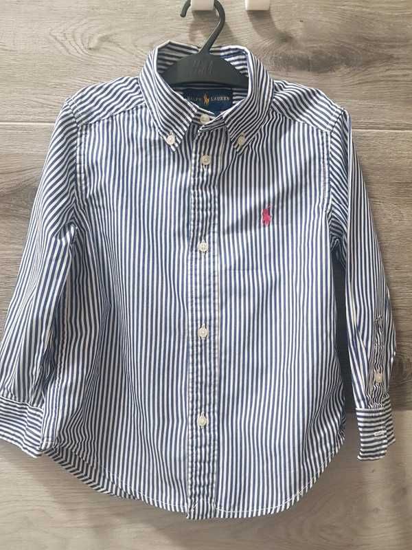 Ralph Lauren śliczna koszula w paski 3t