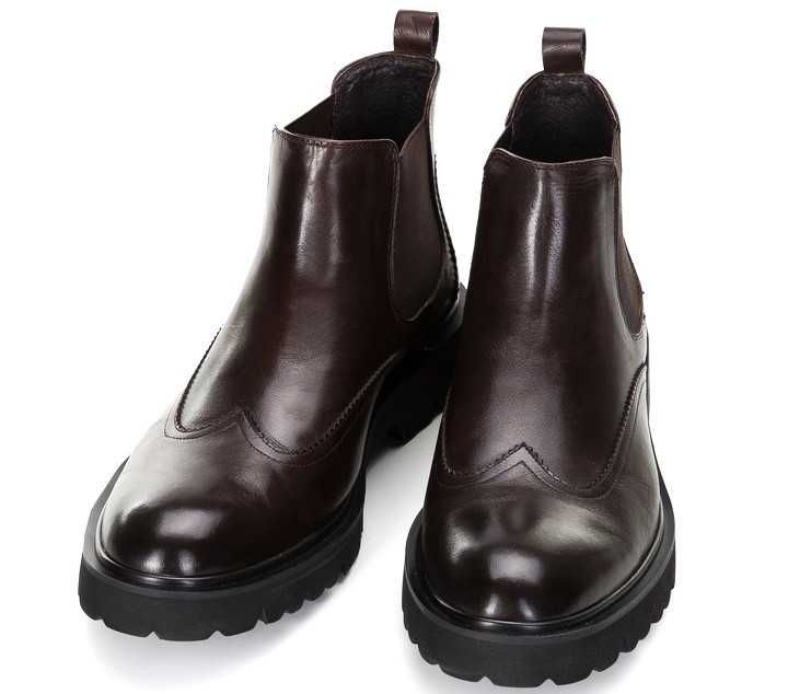 WITTCHEN Męskie sztyblety skórzane 44 Brązowe 97-M-514-4 NOWE -699zł.