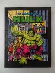 Caderneta de cromos vazia O Incrível Hulk Agência Portuguesa Revistas
