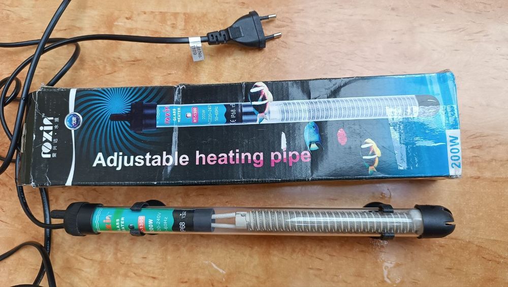 Обігрівачі для акваріума Roxin та Акваель , б/в