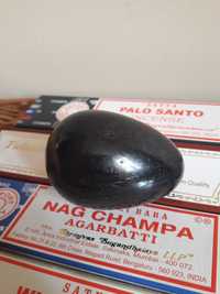 Kamień naturalny Czarny Turmalin duży XXL- ochronny, polerowany -jajo