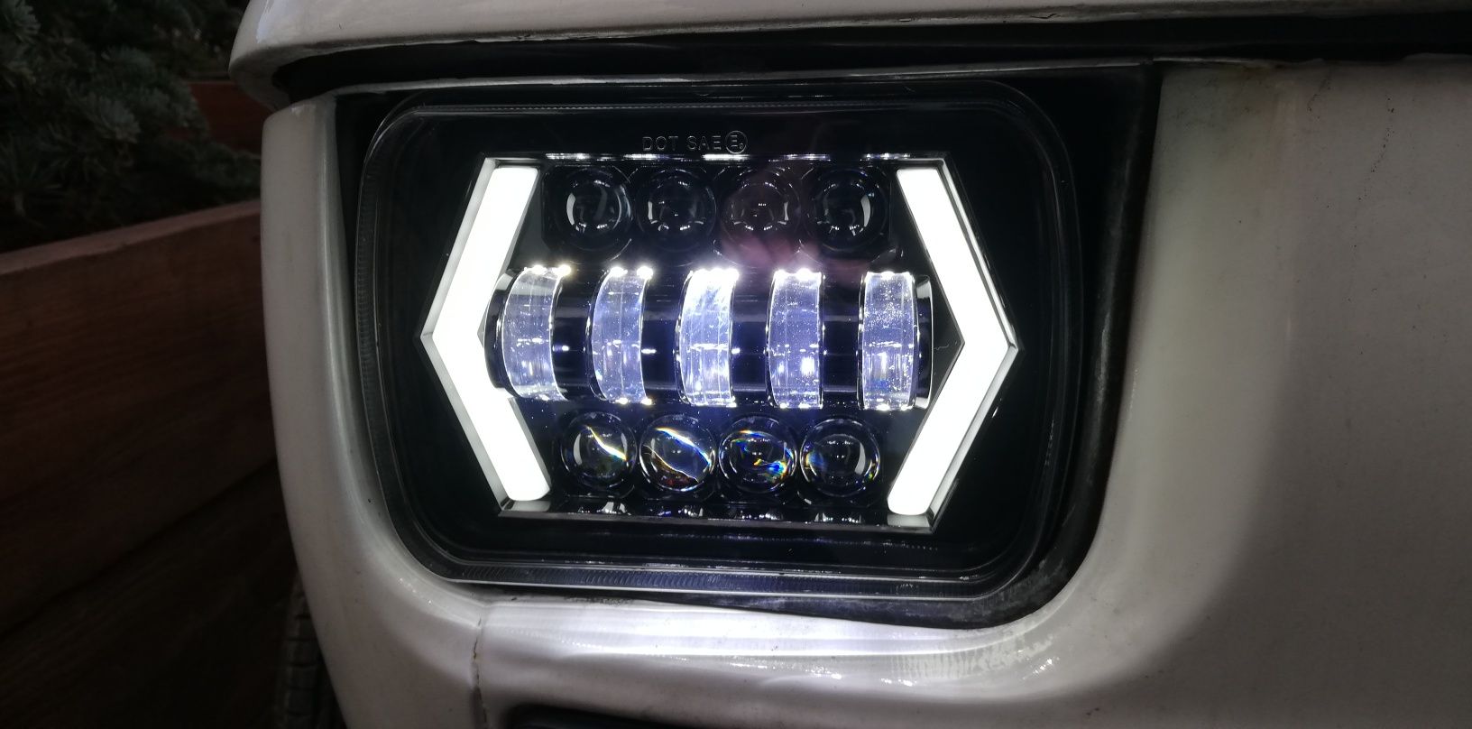 Fiat 126p lampy przednie LED nowe tylko u mnie super design