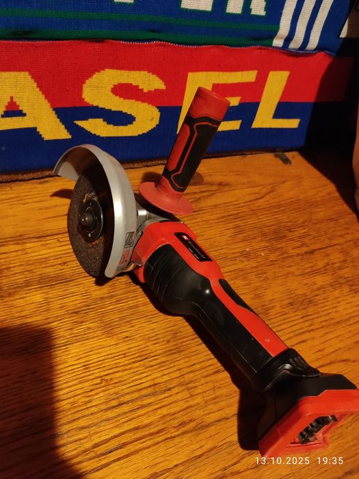 Безщиткова болгарка einhell axxio