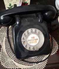 Telefone antigo vintage preto