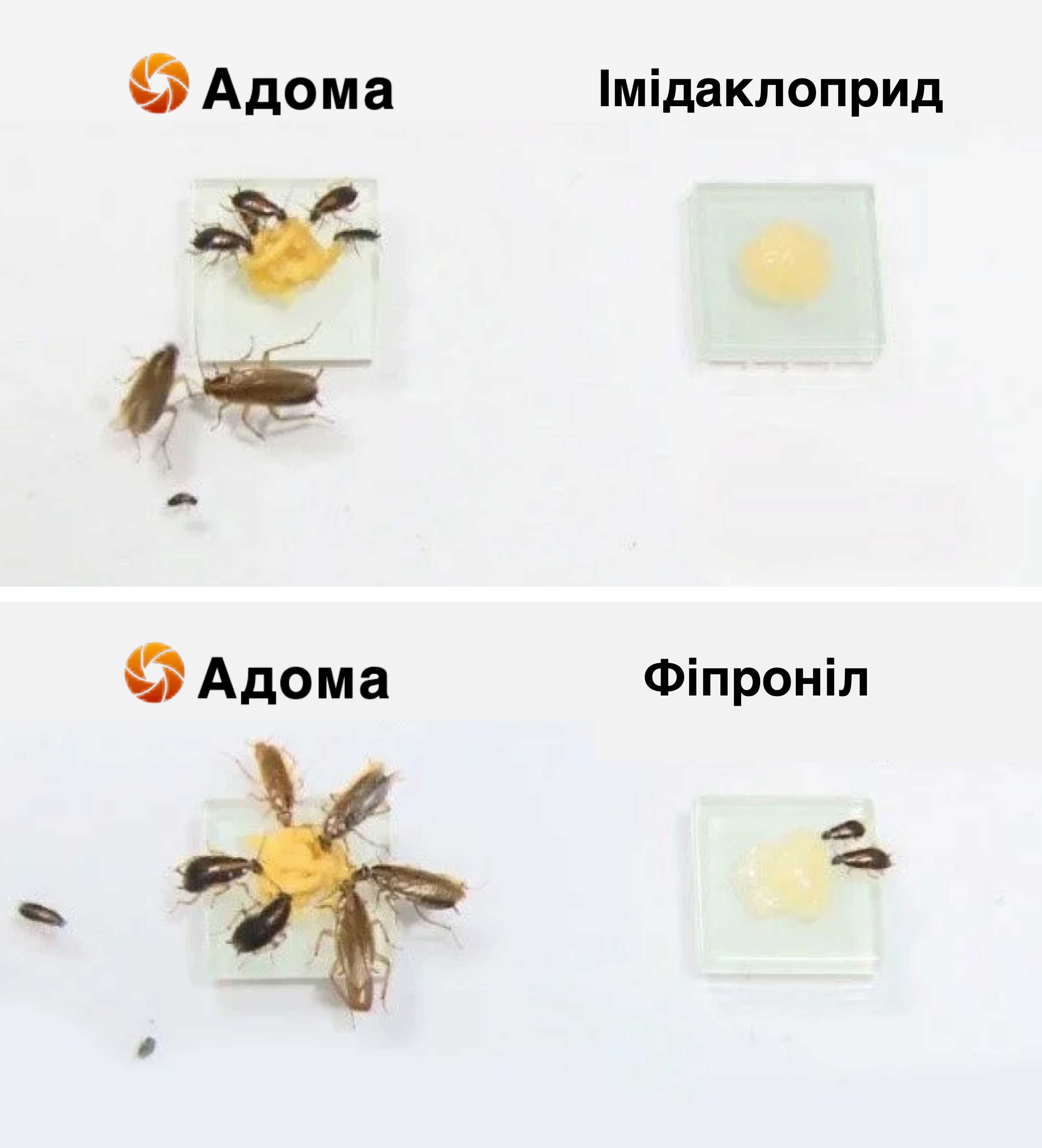 Гель від тарганів Адома (Adoma cockroach gel indoxacarb) 15 грам