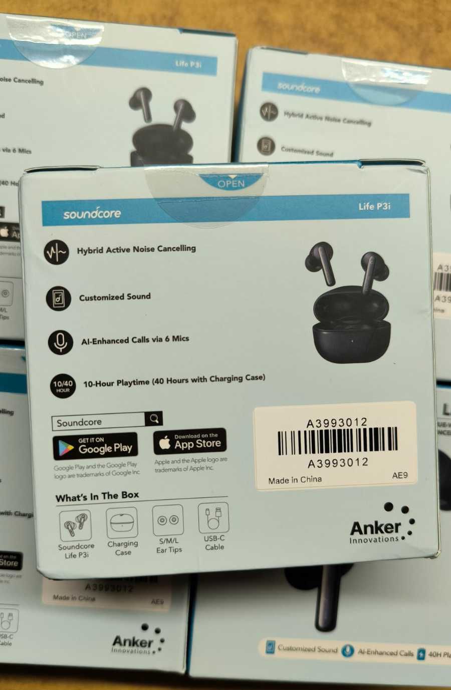 TWS Навушникі Anker Soundcore Life P3i Black ANC