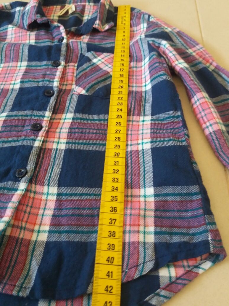 Camisa de flanela p/menina 5-6 anos Primark (nova - portes grátis)