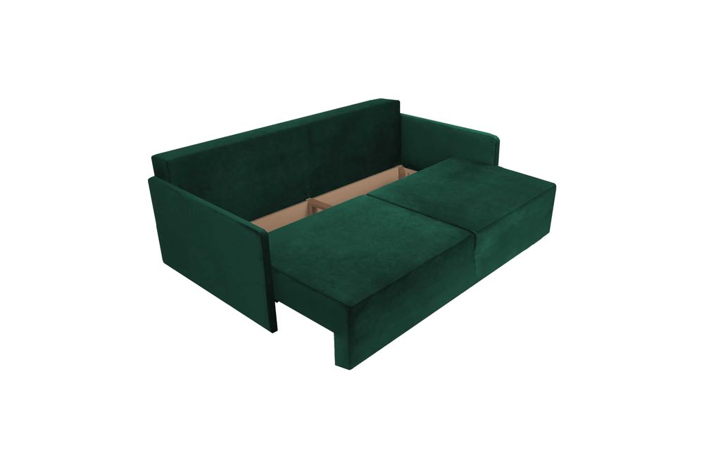 Wygodna Sofa, Kanapa do Salonu Funkcja Spania i Pojemnik na pościel