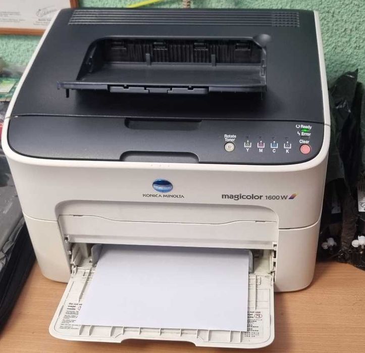 DRUKARKA KONICA MINOLTA 1600 laserowa kolor