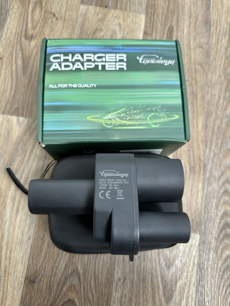 Перехідник швидка зарядка Tesla CCS2 300A