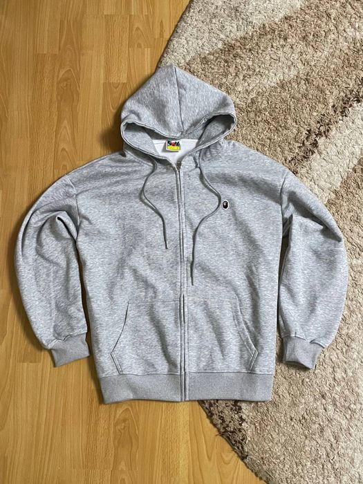 ‼️БЕЗ ПРЕДПЛАТ‼️ Зіпка Bape в сірому кольорі