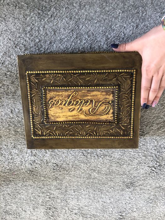 Caixa vintage para relógios