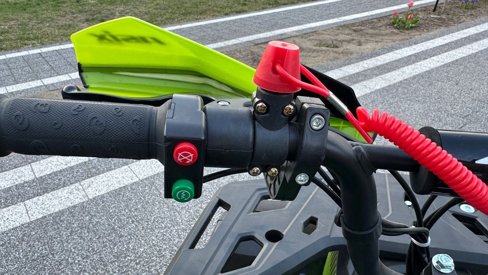 Mini quad spalinowy ASIX M10 - e-start - 49cc