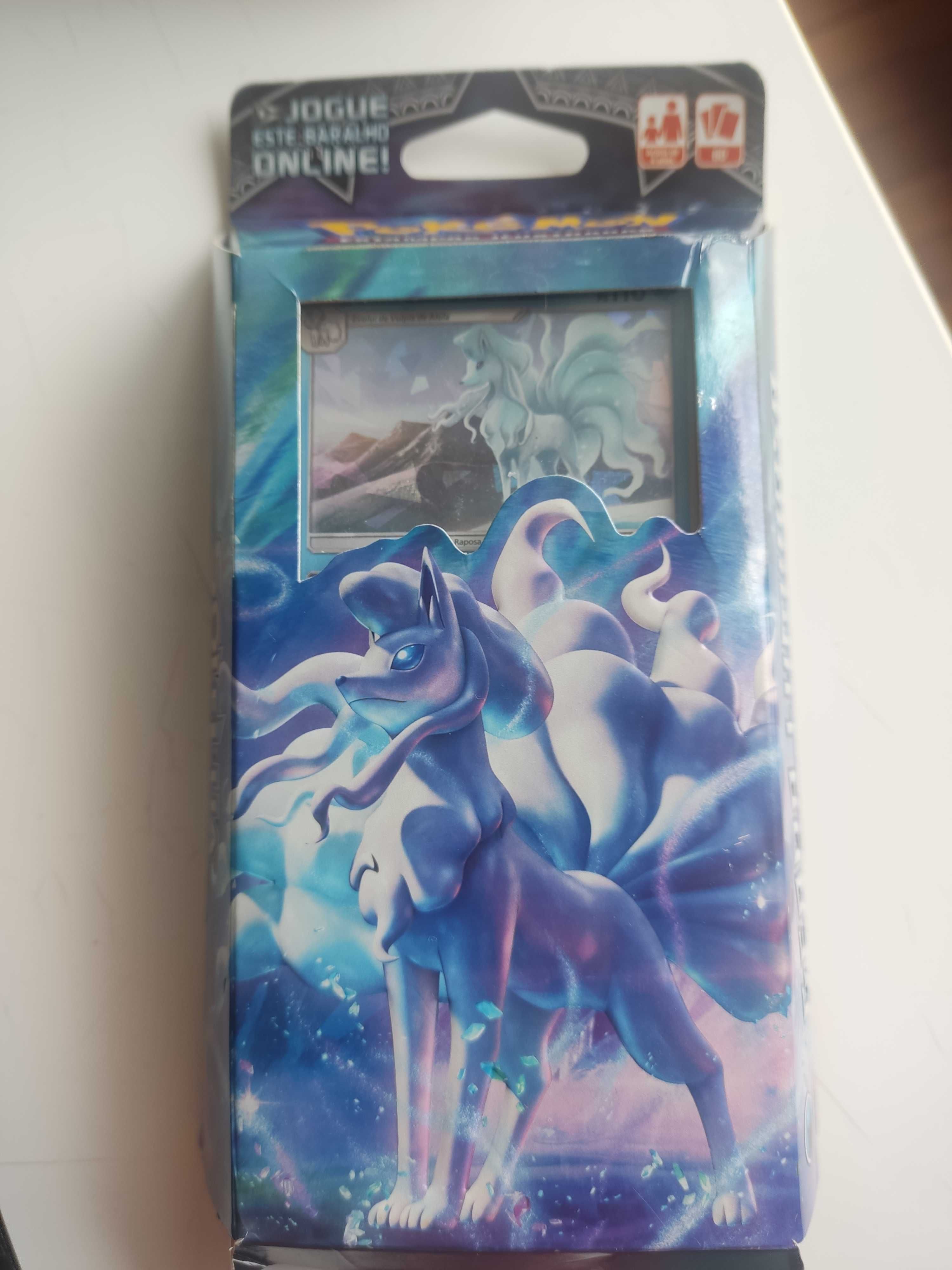 Pokemon TCG Burning Shadows Luminous Frost Theme EM PORTUGUÊS!