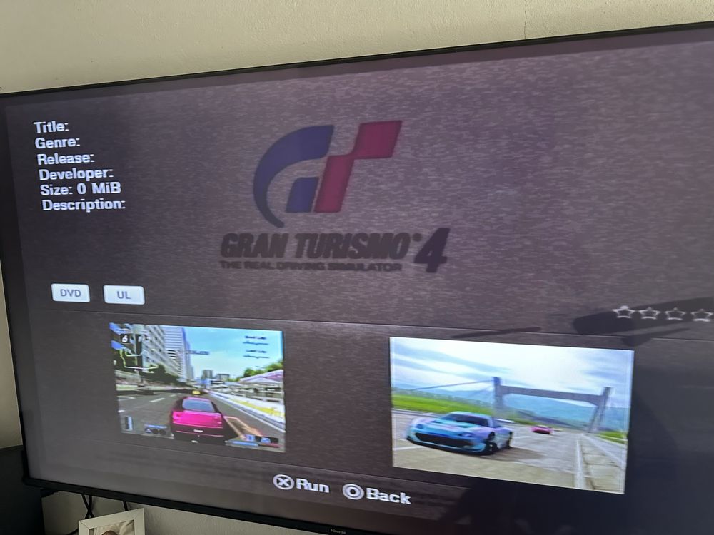 Ps2 desbloquada com disco externo