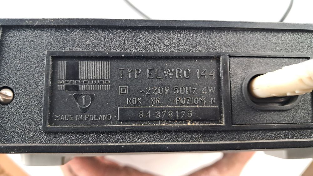 Stary Kalkulator Biurkowy ELWRO 144