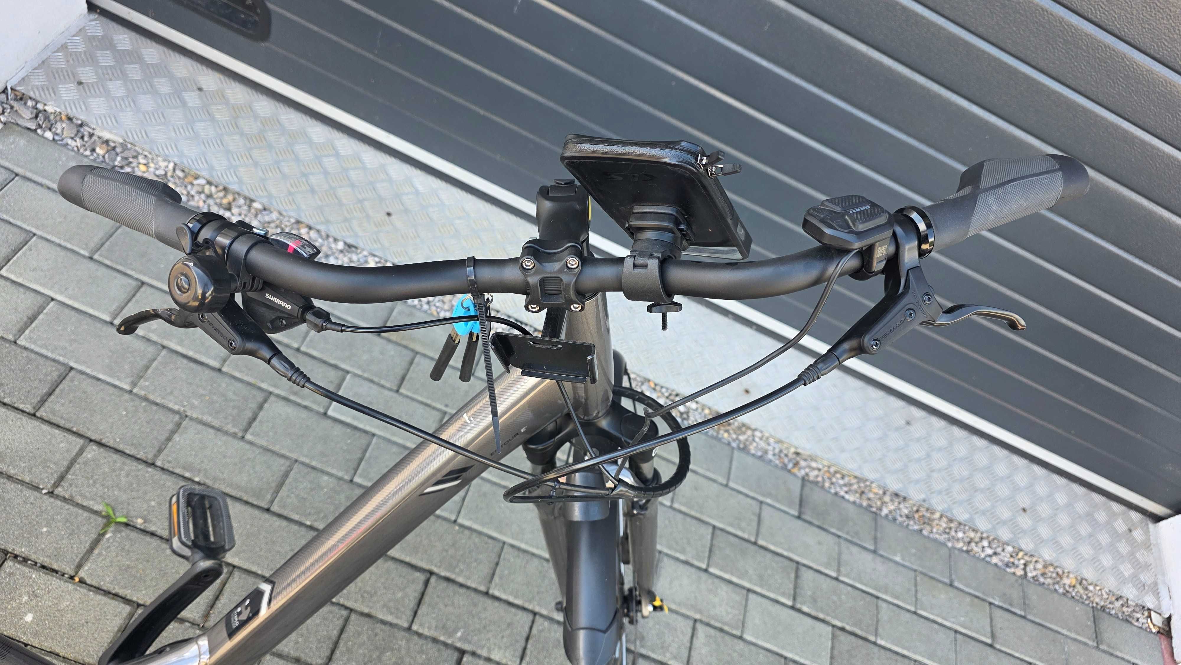 Rower elektryczny GIANT 20 Entour E+ 2 LDS L Spacer Grey