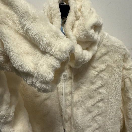 Bluza Miś Pluszak z Kapturem Białe