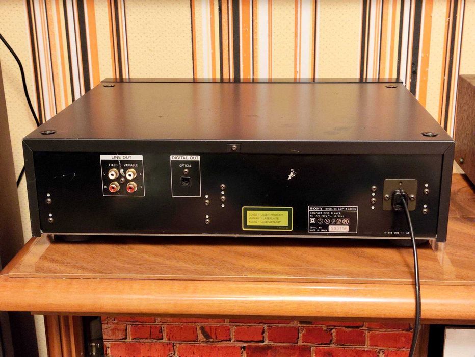 Sony CDP-X339ES проигрыватель CD дисков, видео работы