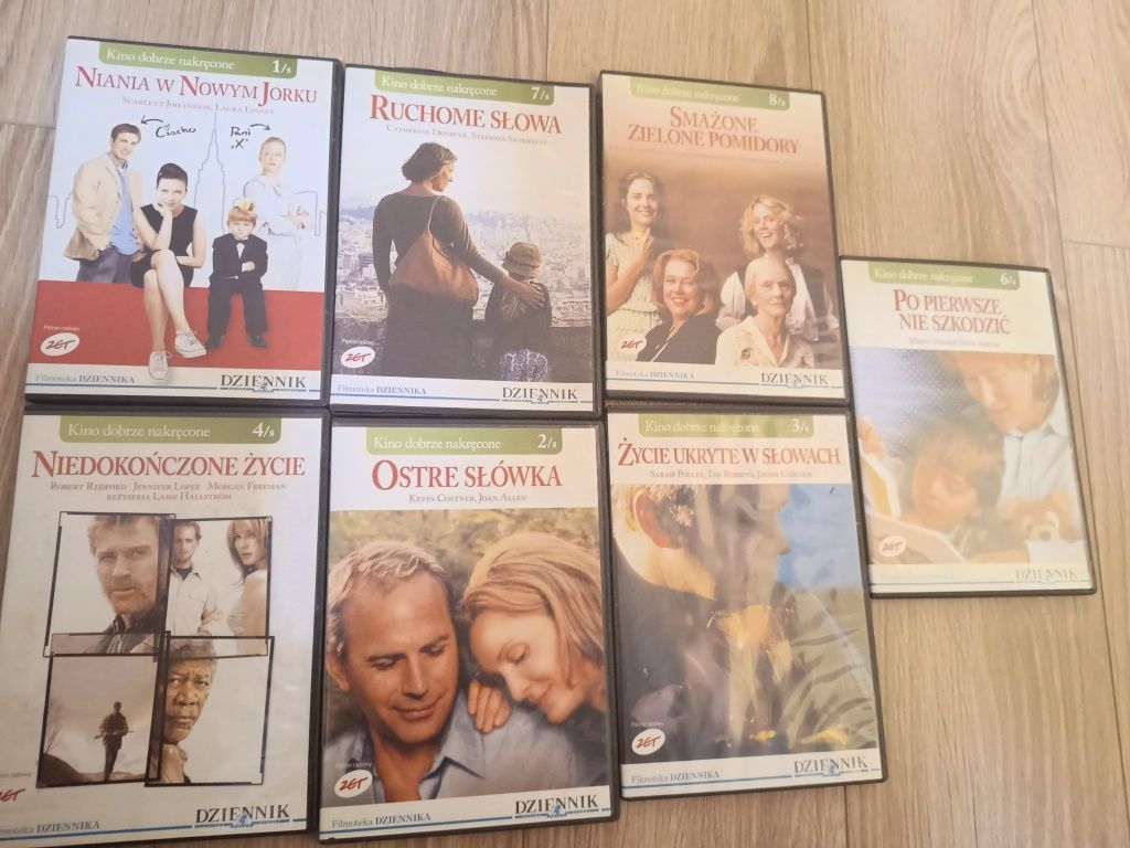 "Kino dobrze nakręcone" 7 filmów dvd