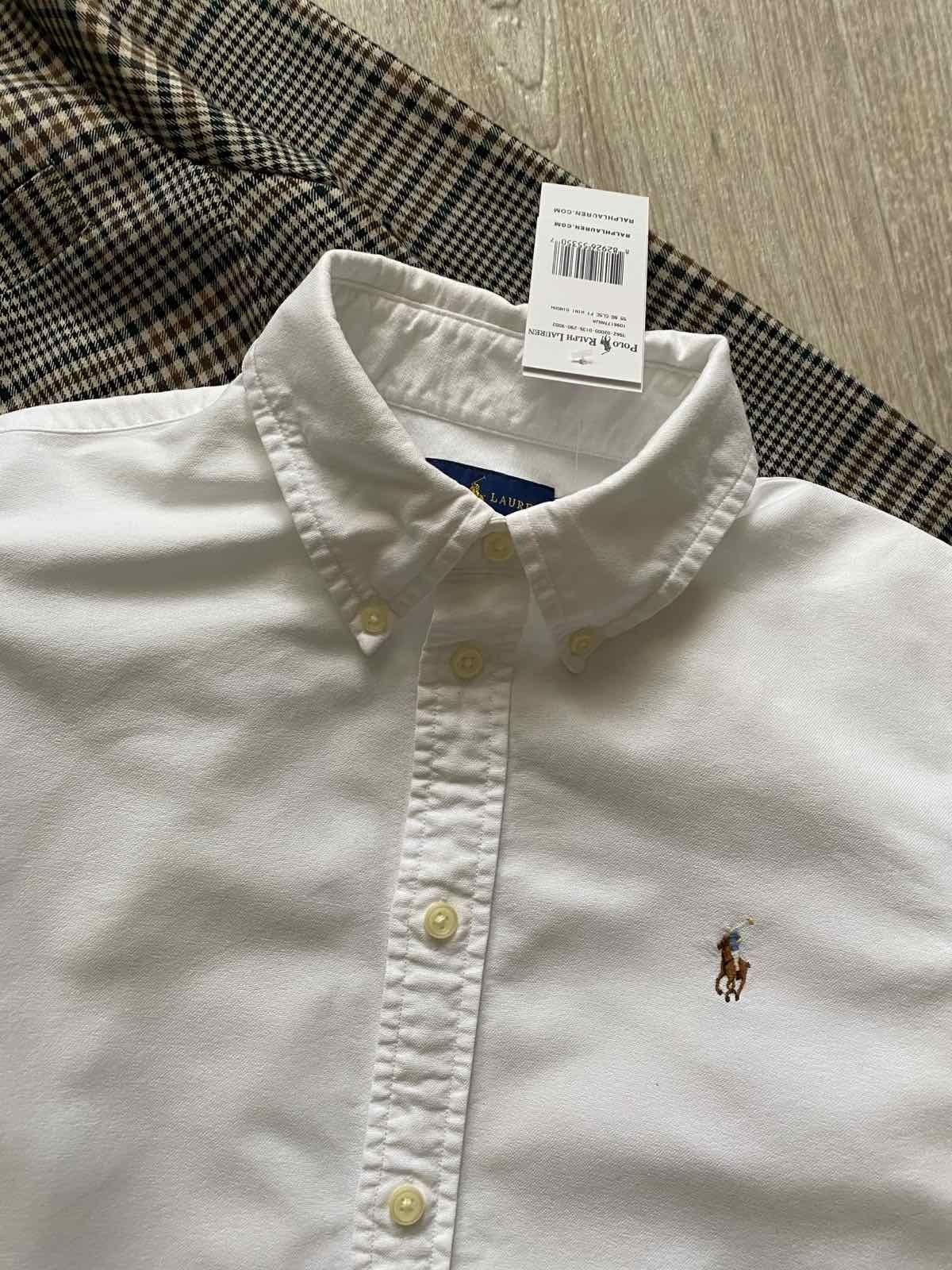 Polo Ralph Lauren базовая белая рубашка, женская рубашка, блузка