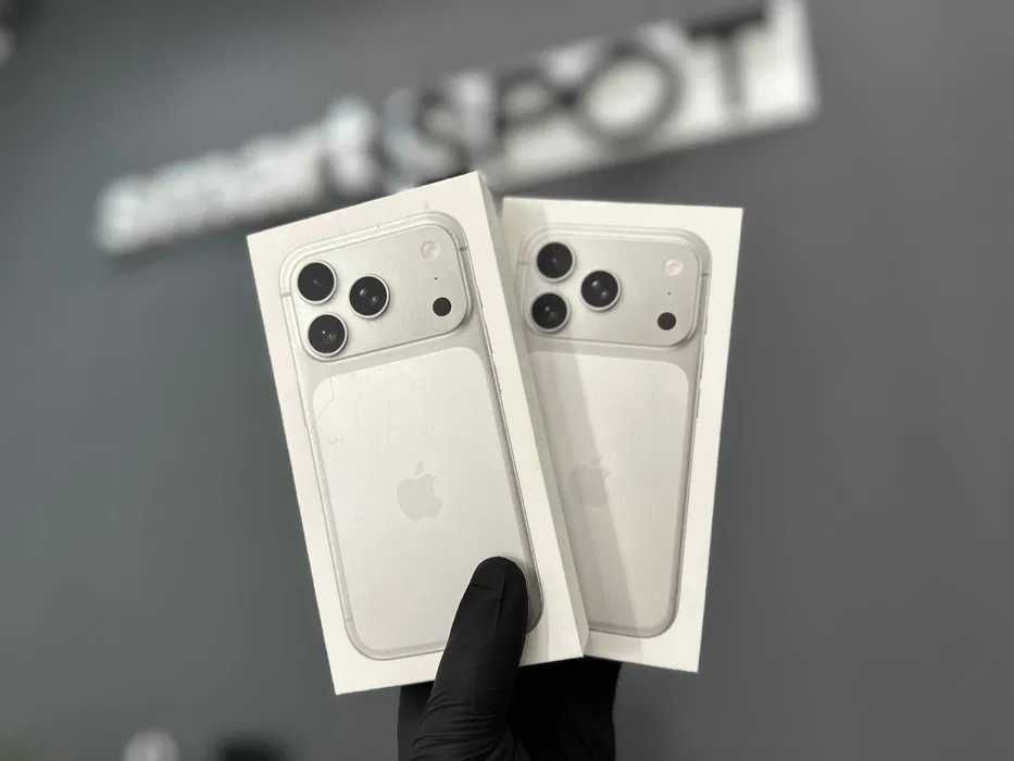 NOWOŚĆ! NOWY iPhone 17 Pro 256GB Silver eSIM! / Raty 0%/ FV 23%