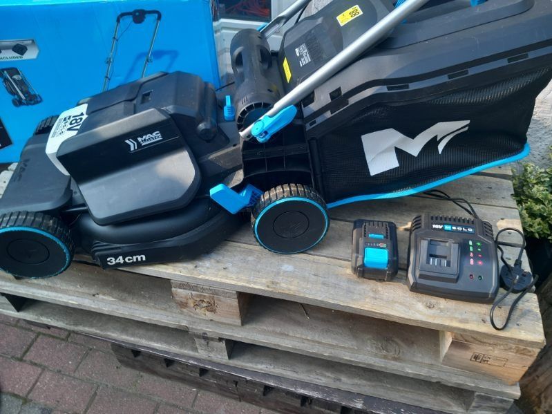 Kosiarka akumulatorowa Macallister 34 cm 18V 5Ah