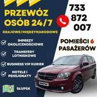 Przewóz osób/Transport na Lotnisko, Imprezy okolicznościowe, Tanio!