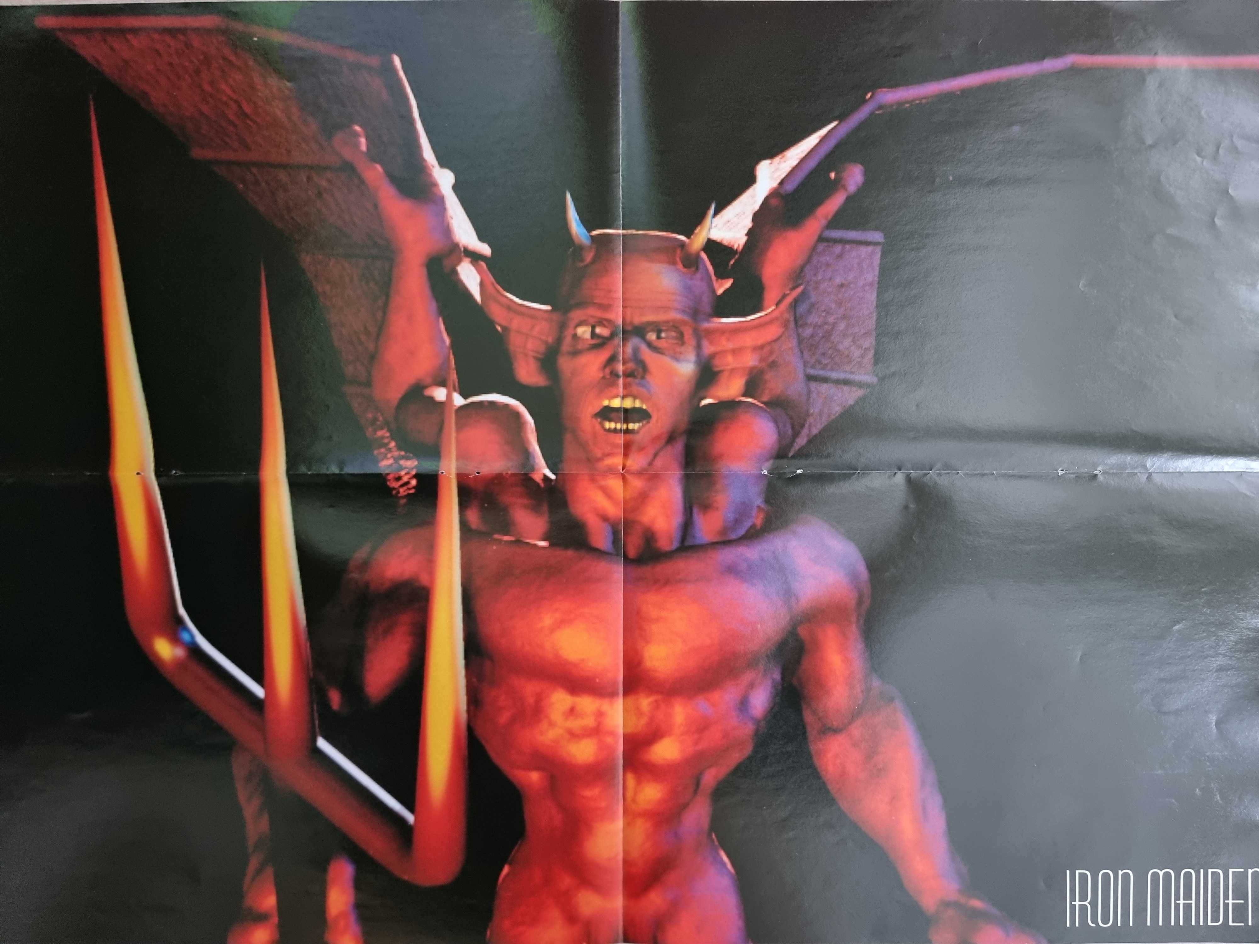 Metal Hammer 9/1999 - Tiamat, Plakaty: Machine Head i Iron Maiden
