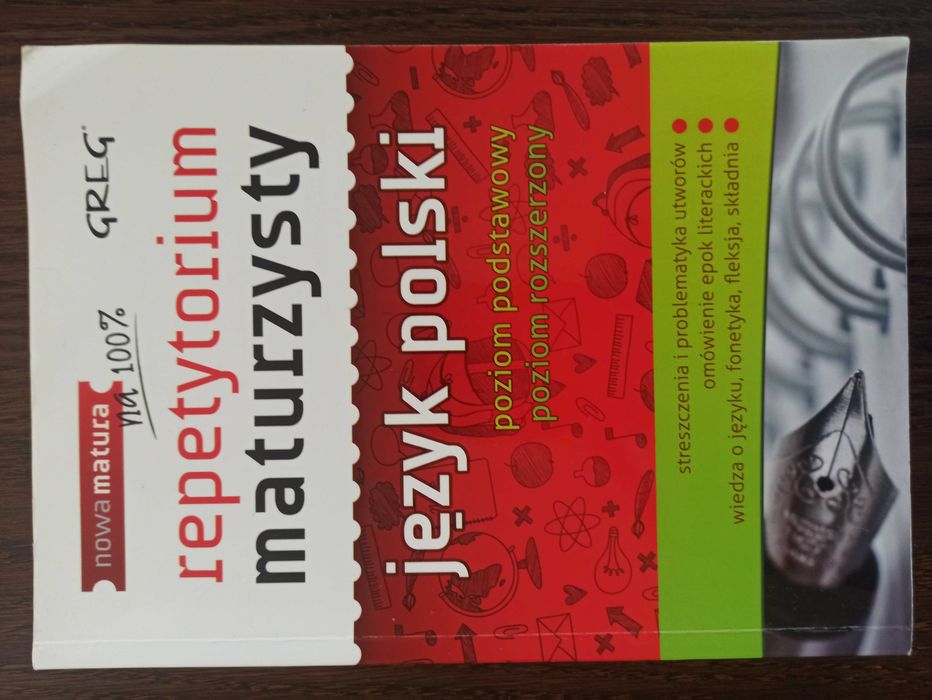 Repetytorium maturzysty Język polski. Greg