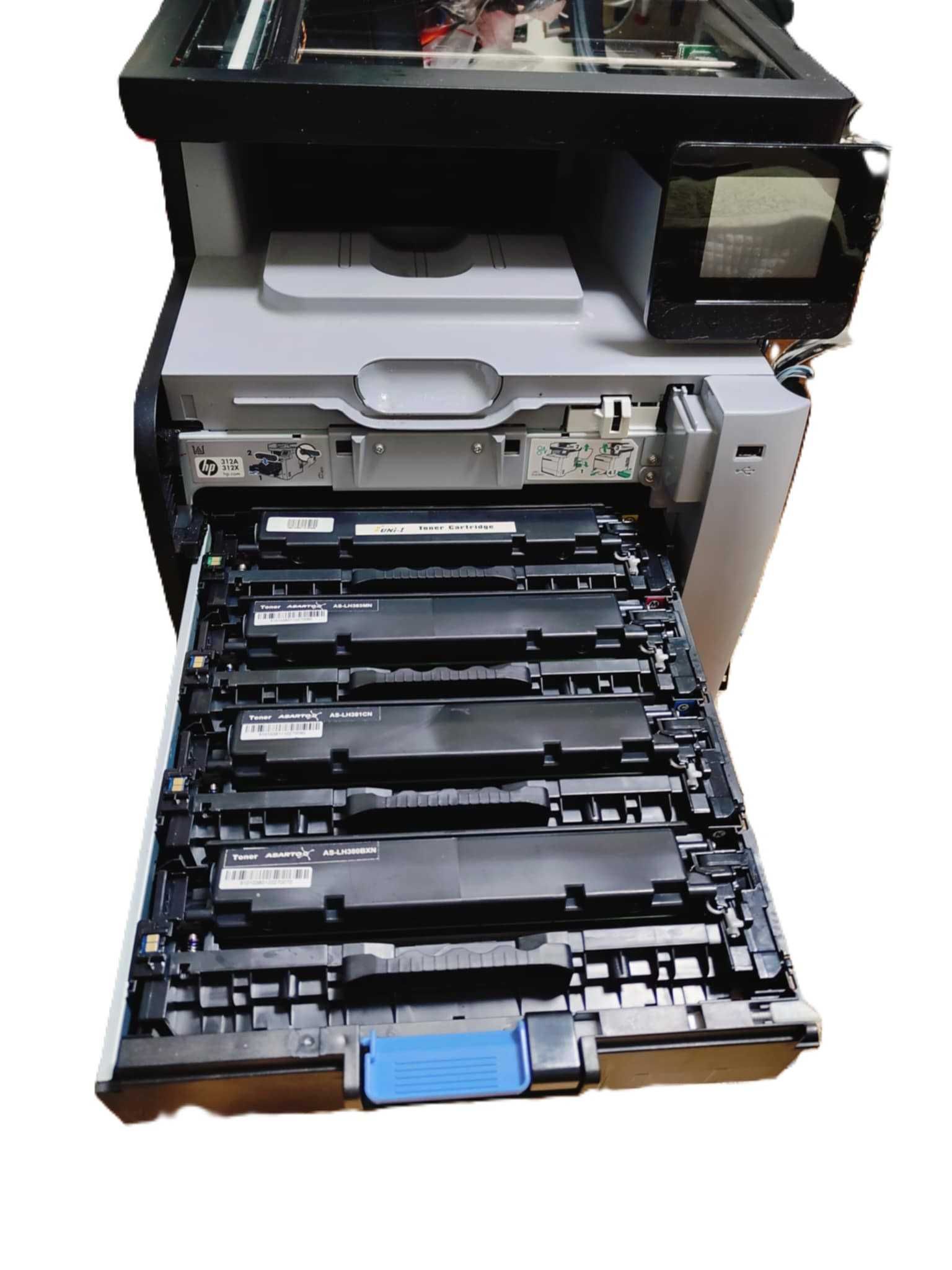 Urządzenie wielofunkcyjne HP Color LaserJet Pro M476dw z tonerami