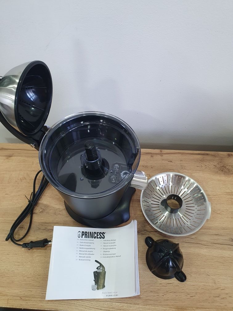 Wyciskarka do cytrusów Princess Black Steel 160W