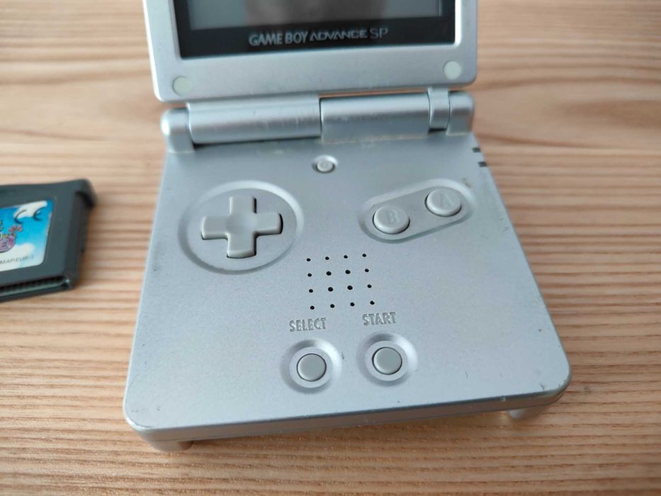 Nintendo Game Boy Advance SP + Mario Advance konsola Nintendo gameboy