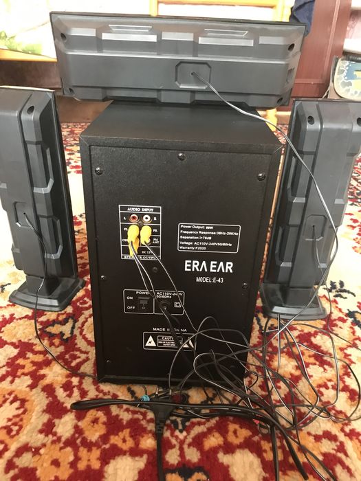 Музыкалный акустический центр с блютузом ERAEAR Е-43