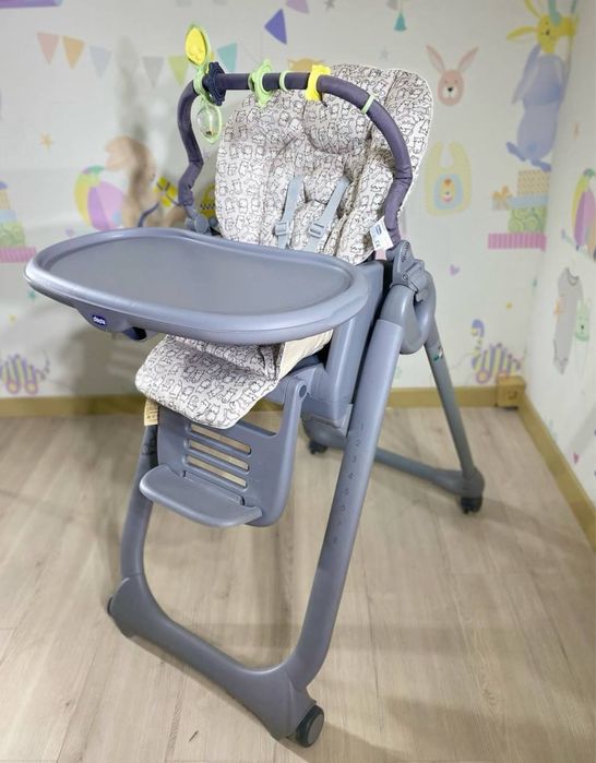 Стільчик для годування Chicco Polly Magic Relax Годувальне крісло чіко