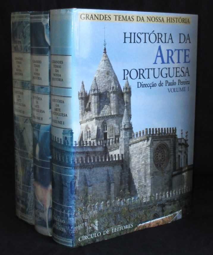 Livros História da Arte Portuguesa Paulo Pereira 3 Volumes