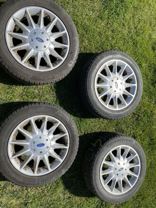 Alufelgi koła 4x 16 cali 205/55R16 opony zimowe ford focus mk1