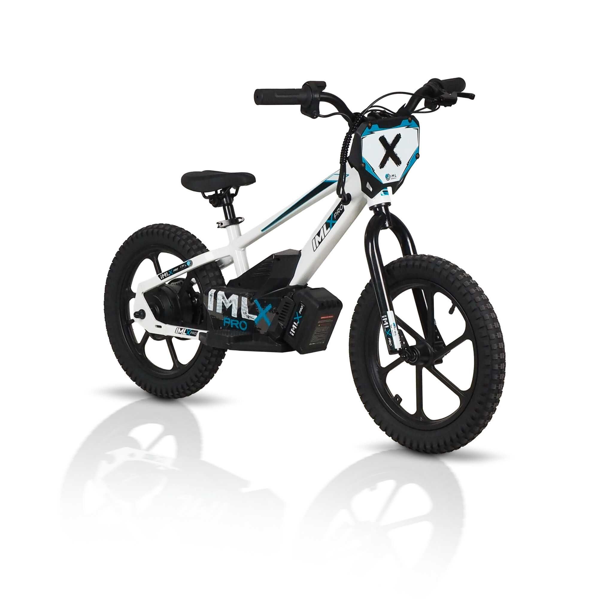 Elektryczny rowerek biegowy IML X PRO 16” rower cross mtb 350W 5Ah