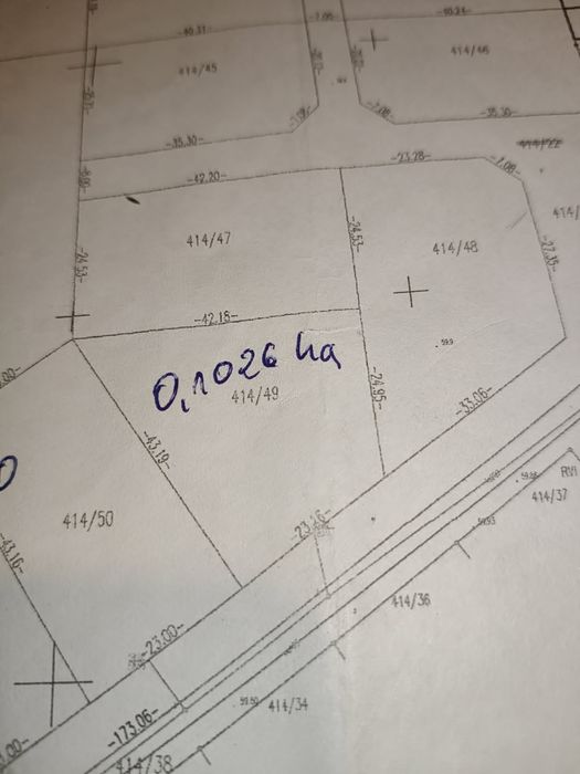 Działka Tuchorza 1030 m2 113zl/m